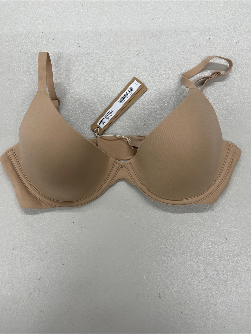 Skims fits everybody scoop plunge Bra CLAY 34C - Picture 1 of 2